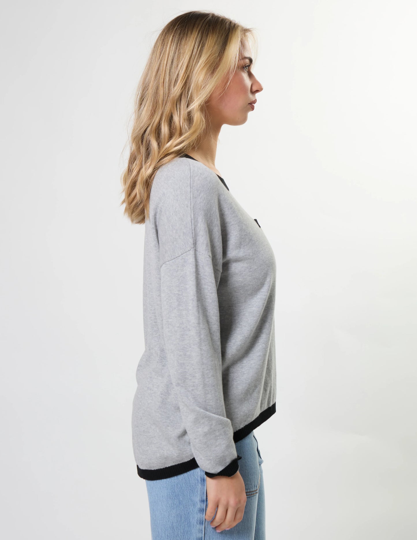 STREET POCKET JUMPER IN GREY