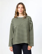 DROP SHOULDER LONG SLEEVE TEE