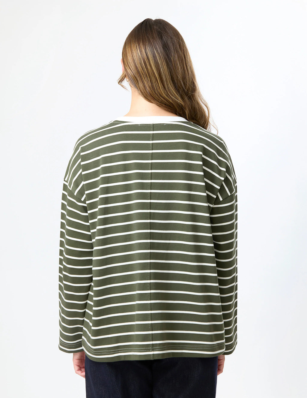 DROP SHOULDER LONG SLEEVE TEE