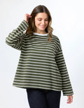 DROP SHOULDER LONG SLEEVE TEE