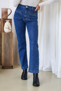 ANDY STRAIGHT LEG JEAN IN MID BLUE