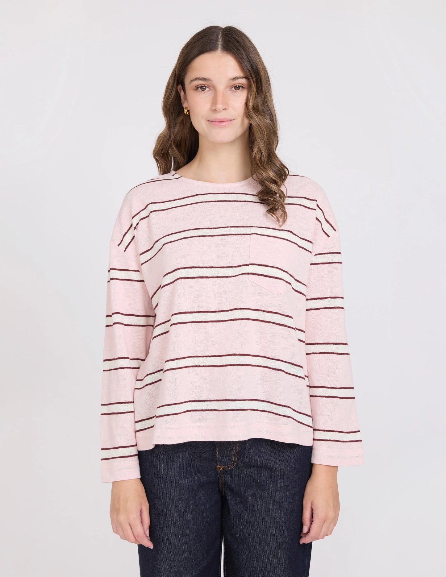 NEAPOLITAN STRIPE LOBBY TEE