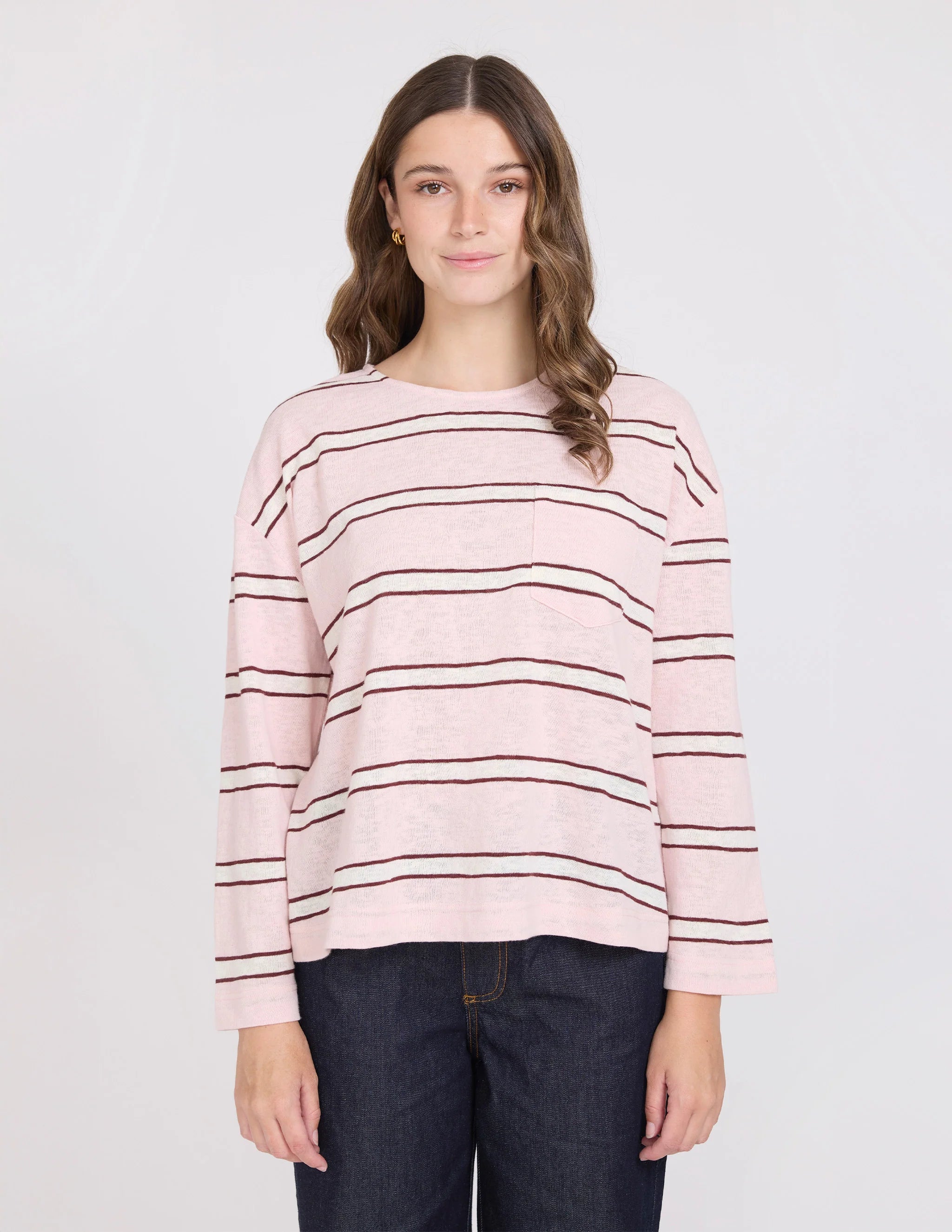 NEAPOLITAN STRIPE LOBBY TEE