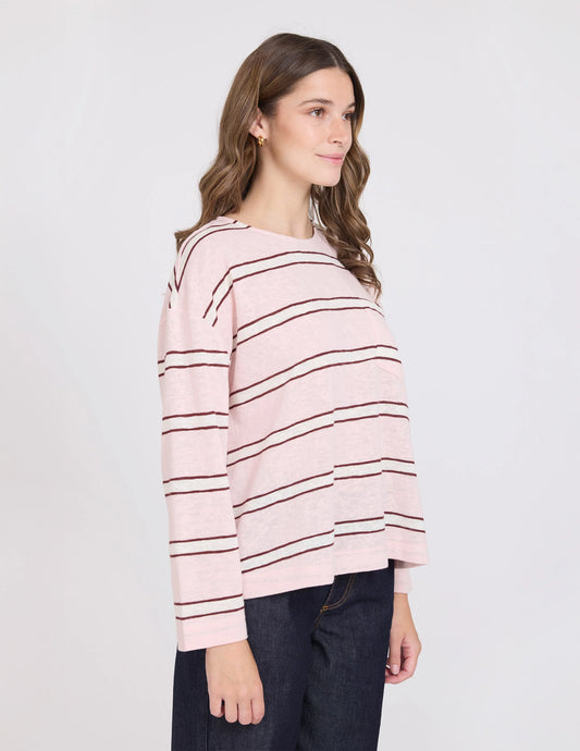NEAPOLITAN STRIPE LOBBY TEE