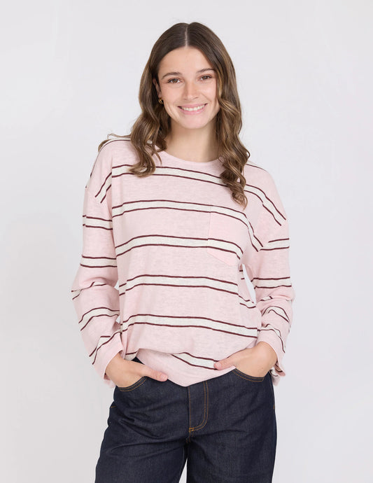 NEAPOLITAN STRIPE LOBBY TEE