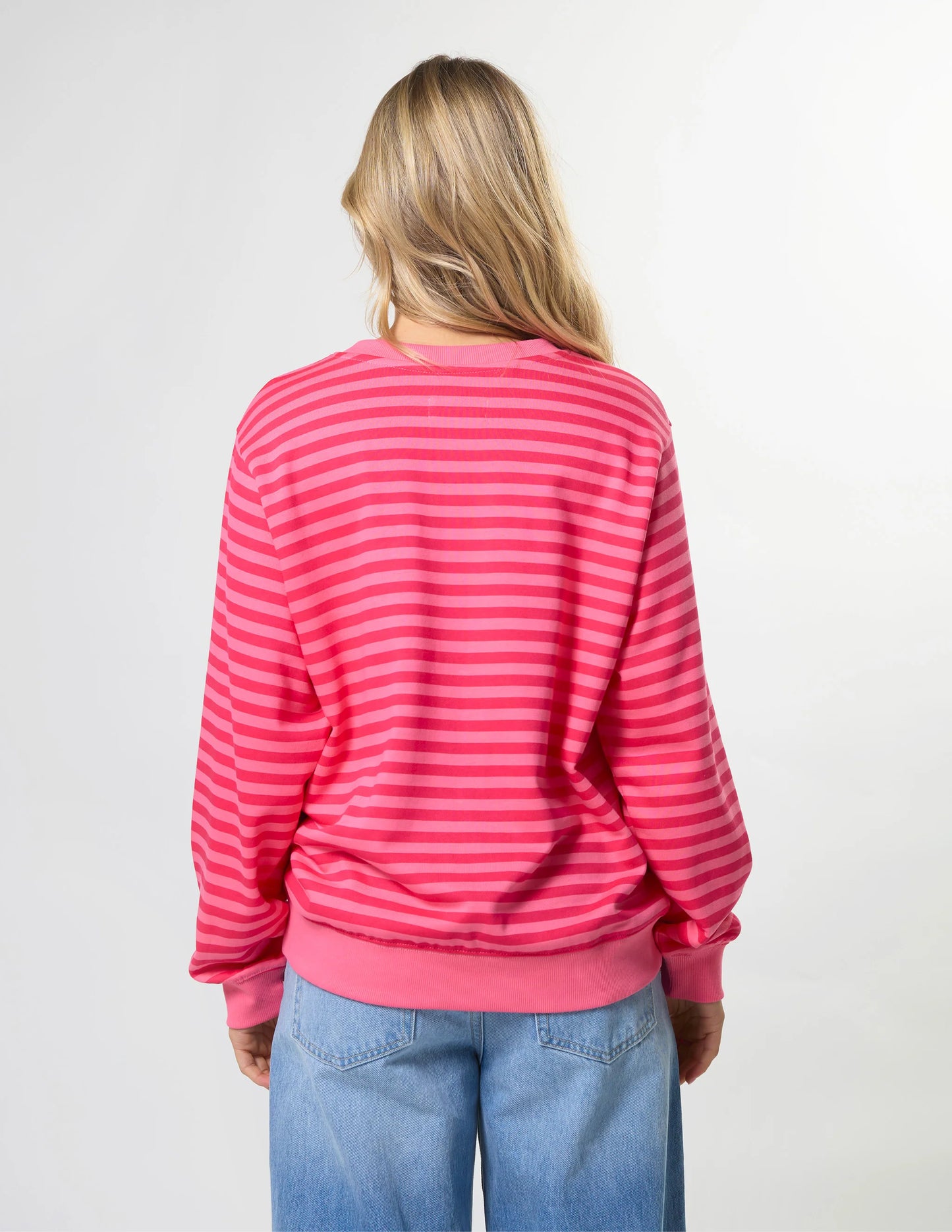 STELLA + GEMMA LEOPARD ROTATION SWEAT