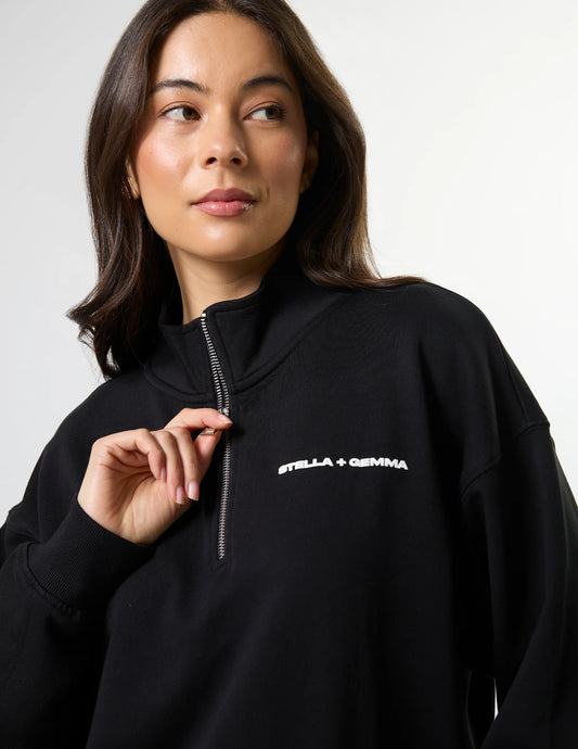 CORE ZIP SWEAT