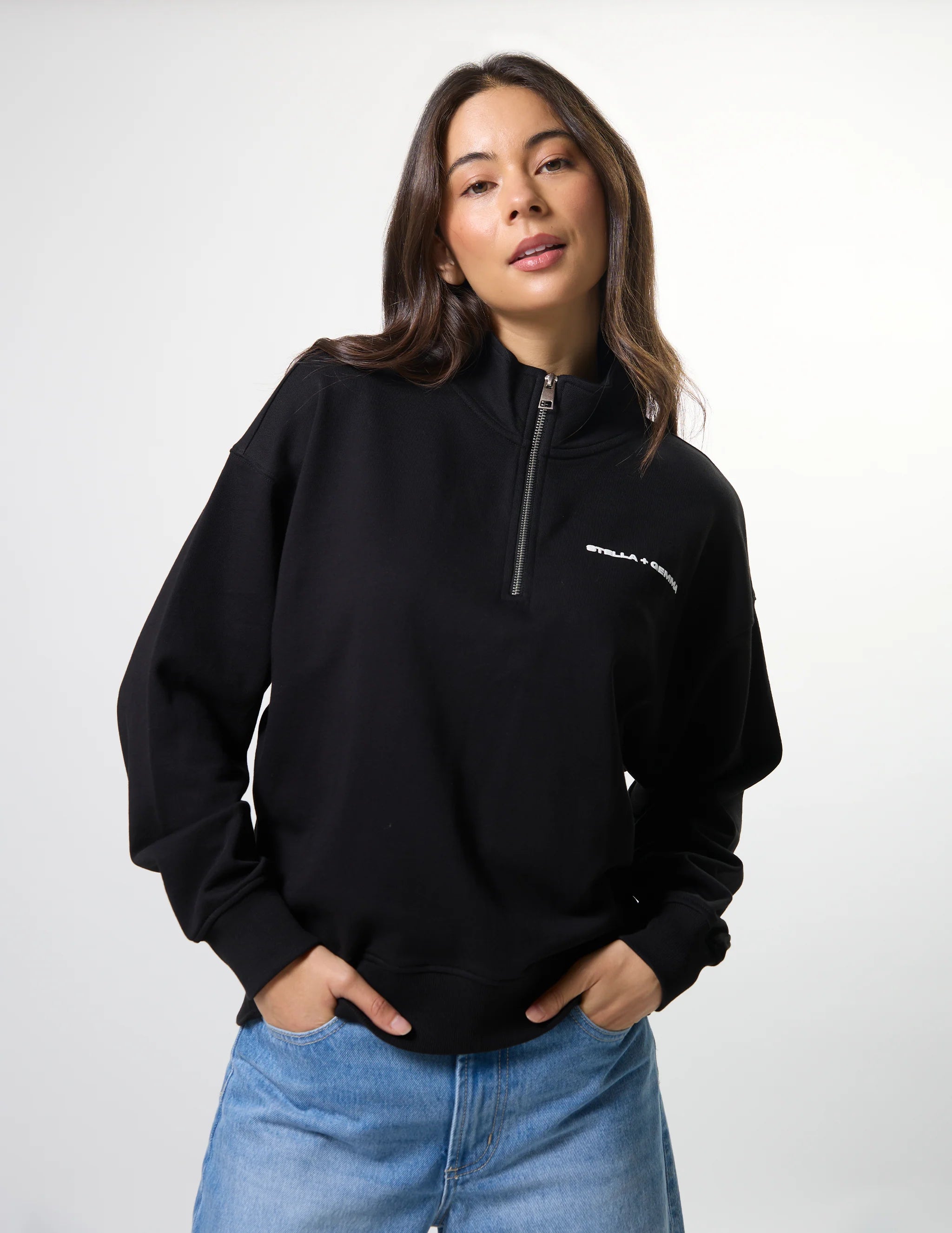 CORE ZIP SWEAT