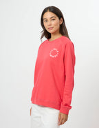 CLASSIC SWEATER IN DEEP CORAL