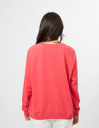 CLASSIC SWEATER IN DEEP CORAL