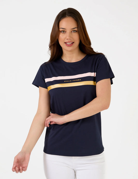 ICON STRIPE TEE