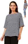 STRIPED TEE