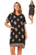 CHARLIE SHIFT DRESS IN BLACK