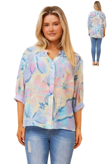 JAXIE TOP IN BLUE