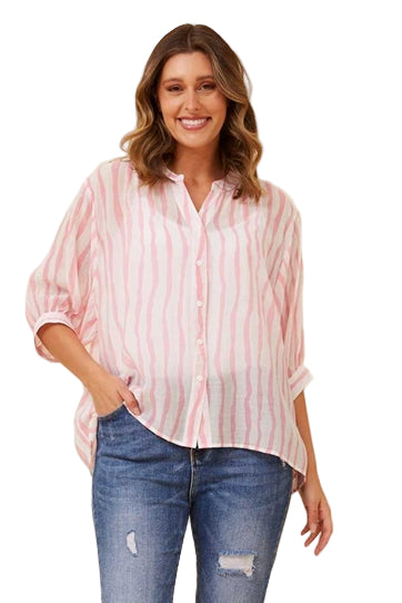 ROMEY TOP IN PINK