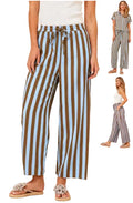 CLOE STRIPED WIDE LEG PANT
