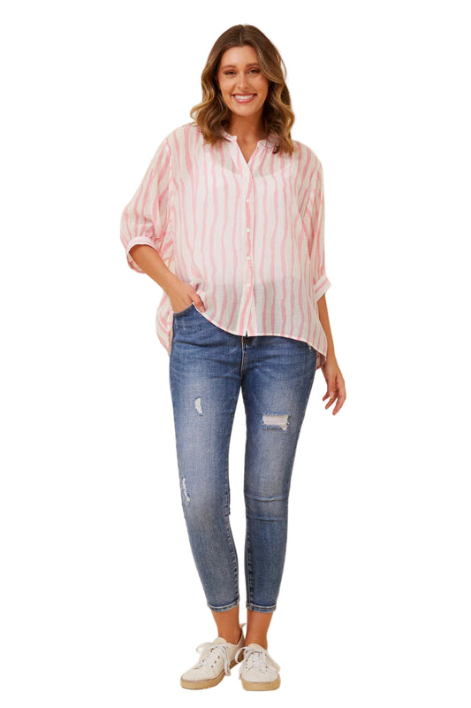 ROMEY TOP IN PINK