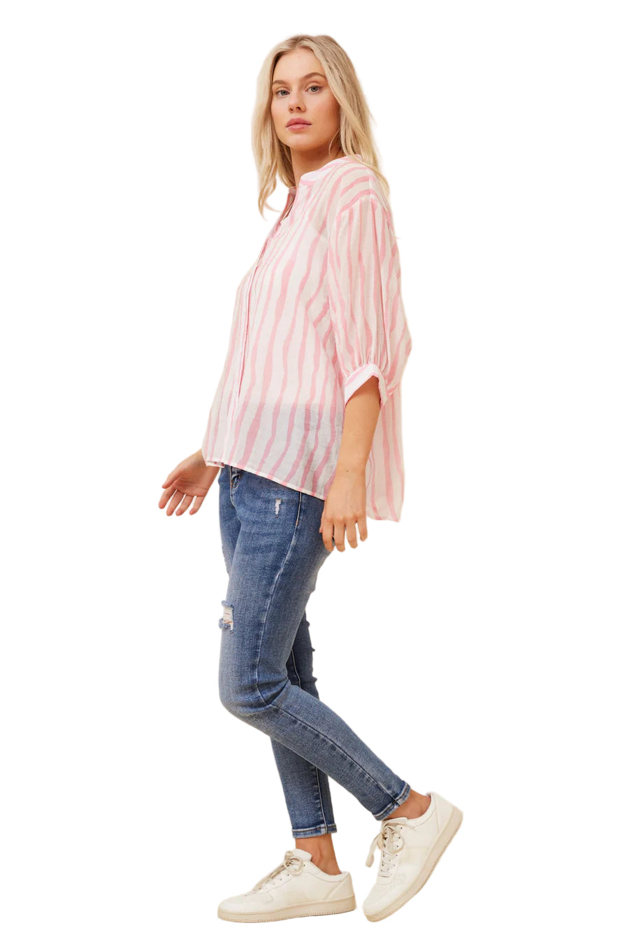 ROMEY TOP IN PINK