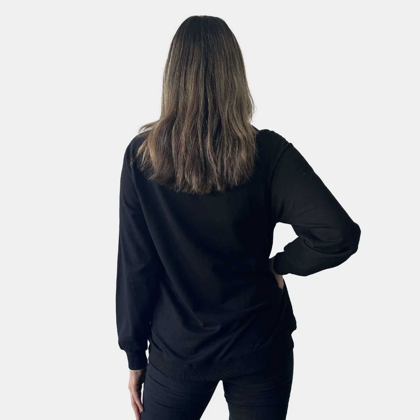 NEW YORK SWEATER  BLACK
