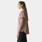 BLUSH FOIL HEART TEE