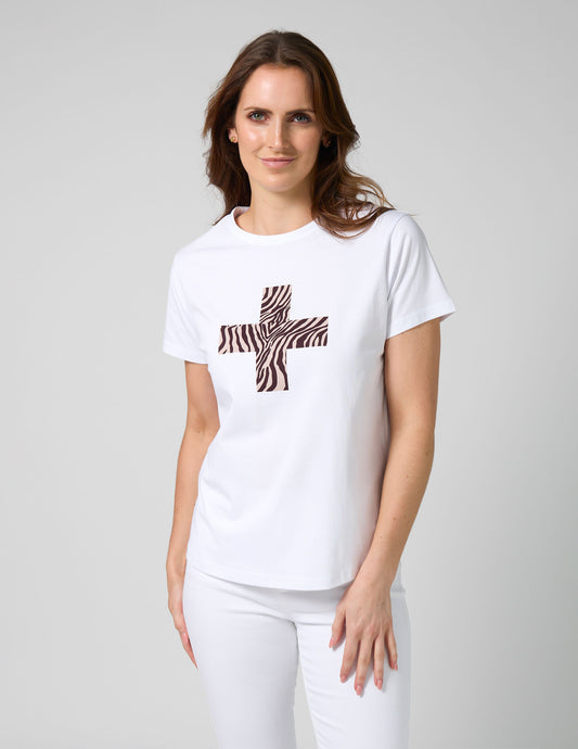 ZEBRA CROSS TEE