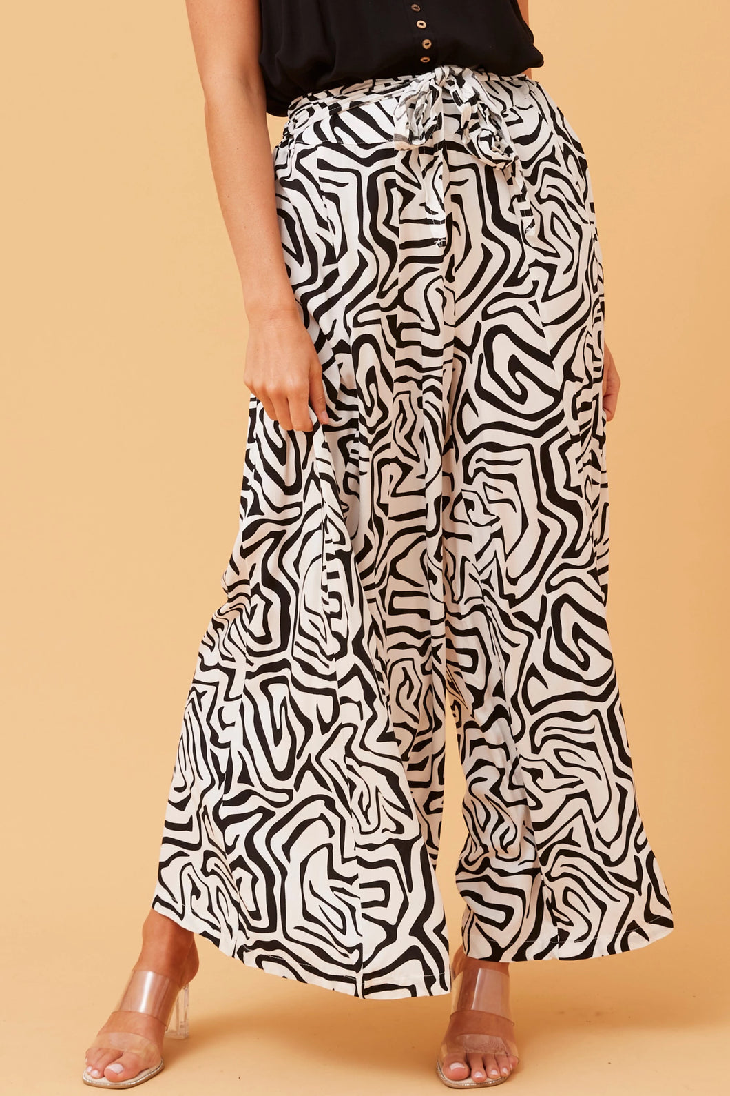 ABSTRACT WIDE LEG PANT