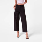 AMYIC BARREL LEG PANT BLACK