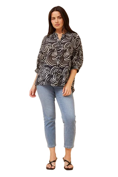 JAXIE ABSTRACT TOP