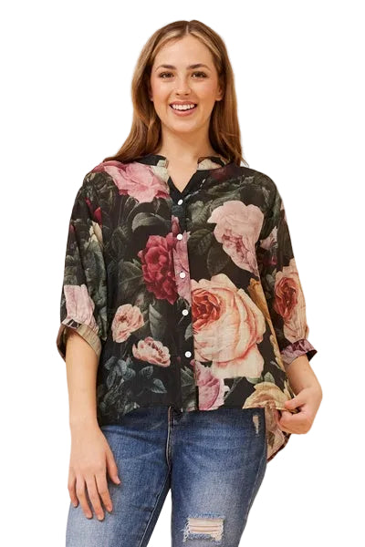 JAXIE TOP IN FLORAL