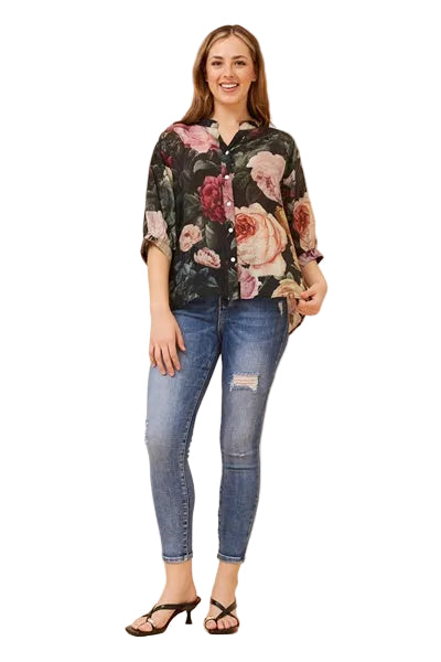JAXIE TOP IN FLORAL