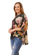 JAXIE TOP IN FLORAL