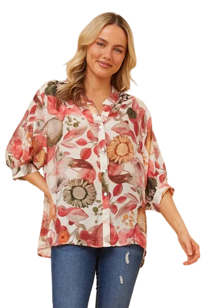 JAXIE TOP IN RED