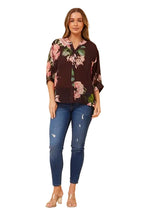 JAXIE TOP IN EGGPLANT