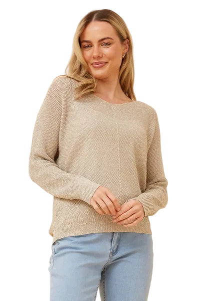 REA KNIT GOLD
