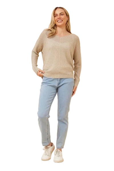 REA KNIT GOLD