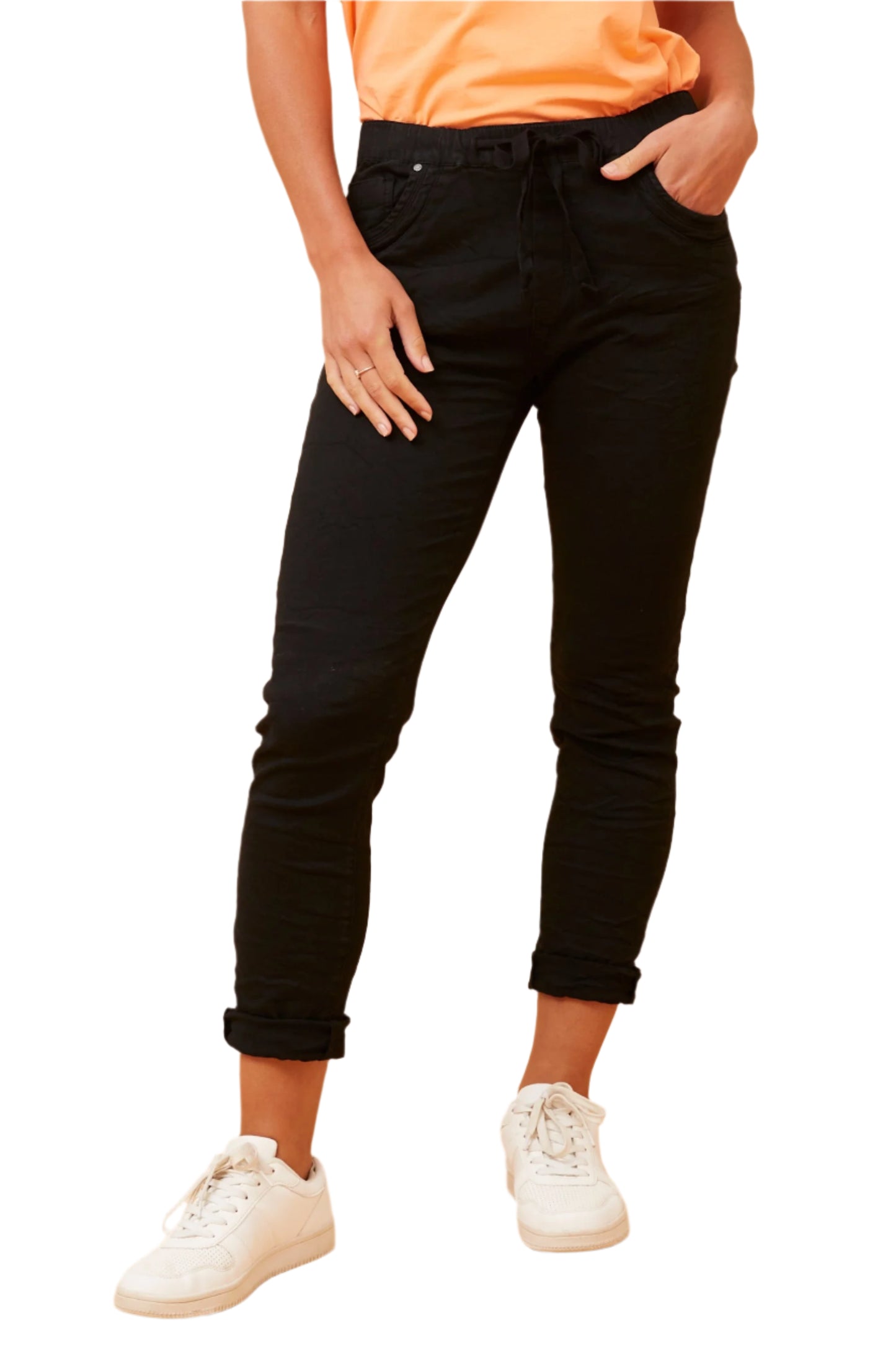 CRINKLE LOOK JOGGER