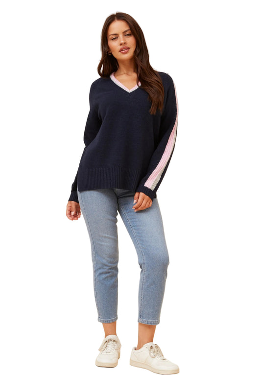 TINA KNIT IN NAVY