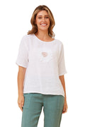 CIENNA TOP IN WHITE