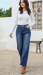 J LO JEAN IN DARK BLUE