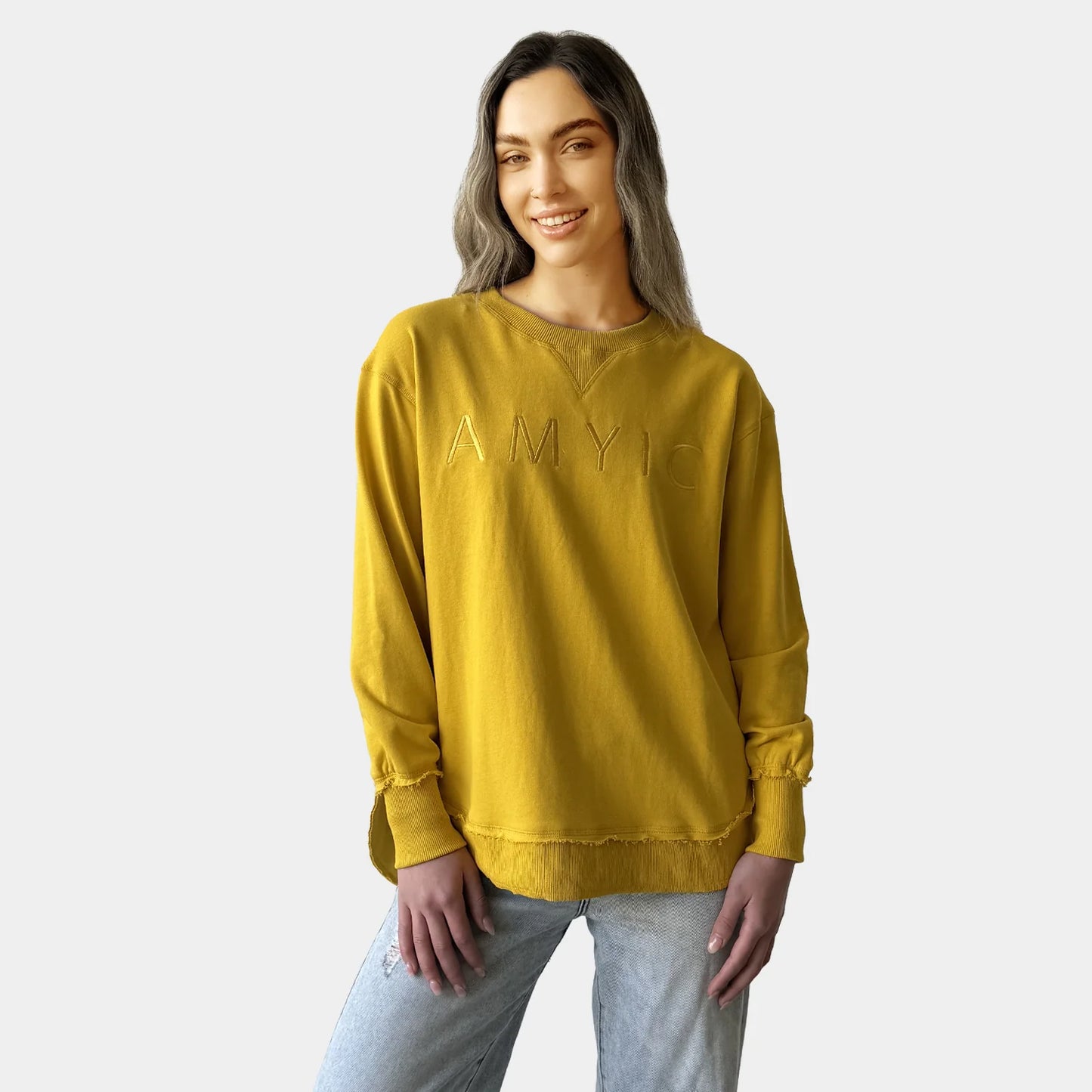 AMYIC SWEATER MUSTARD