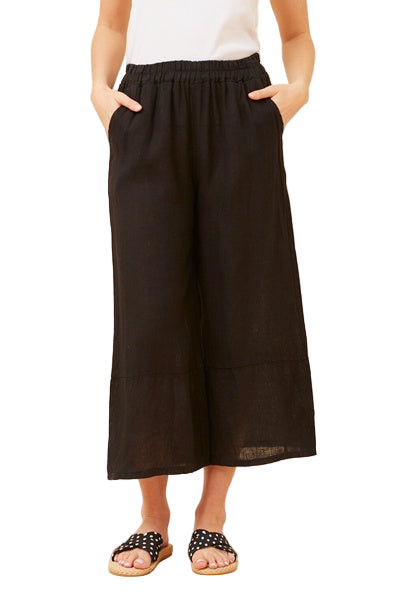 CROP LINEN PANT