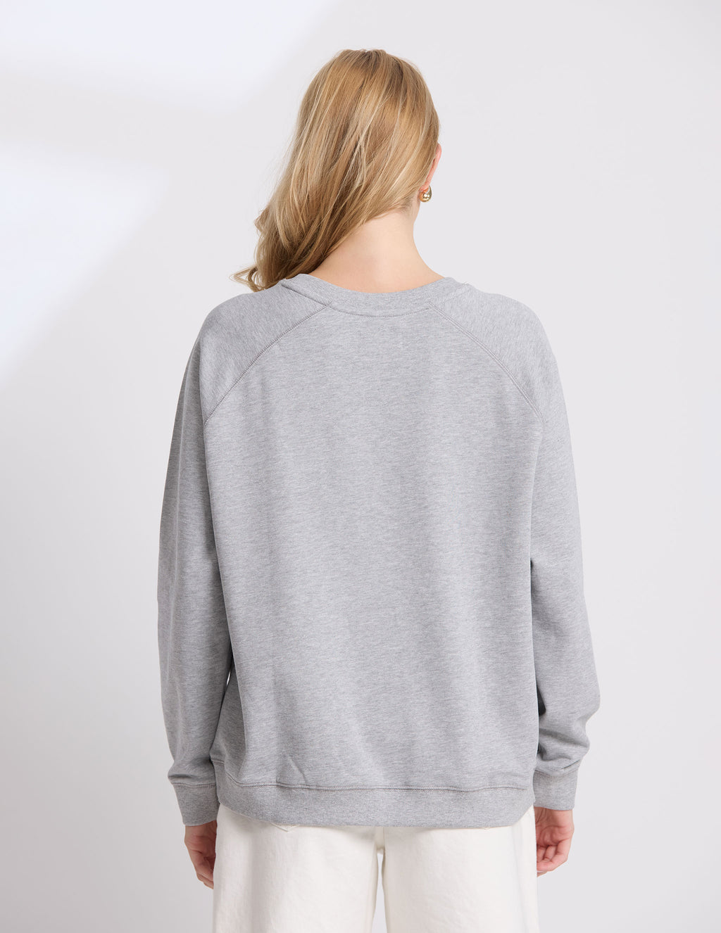 CLASSIC SWEATER IN GREY MARLE