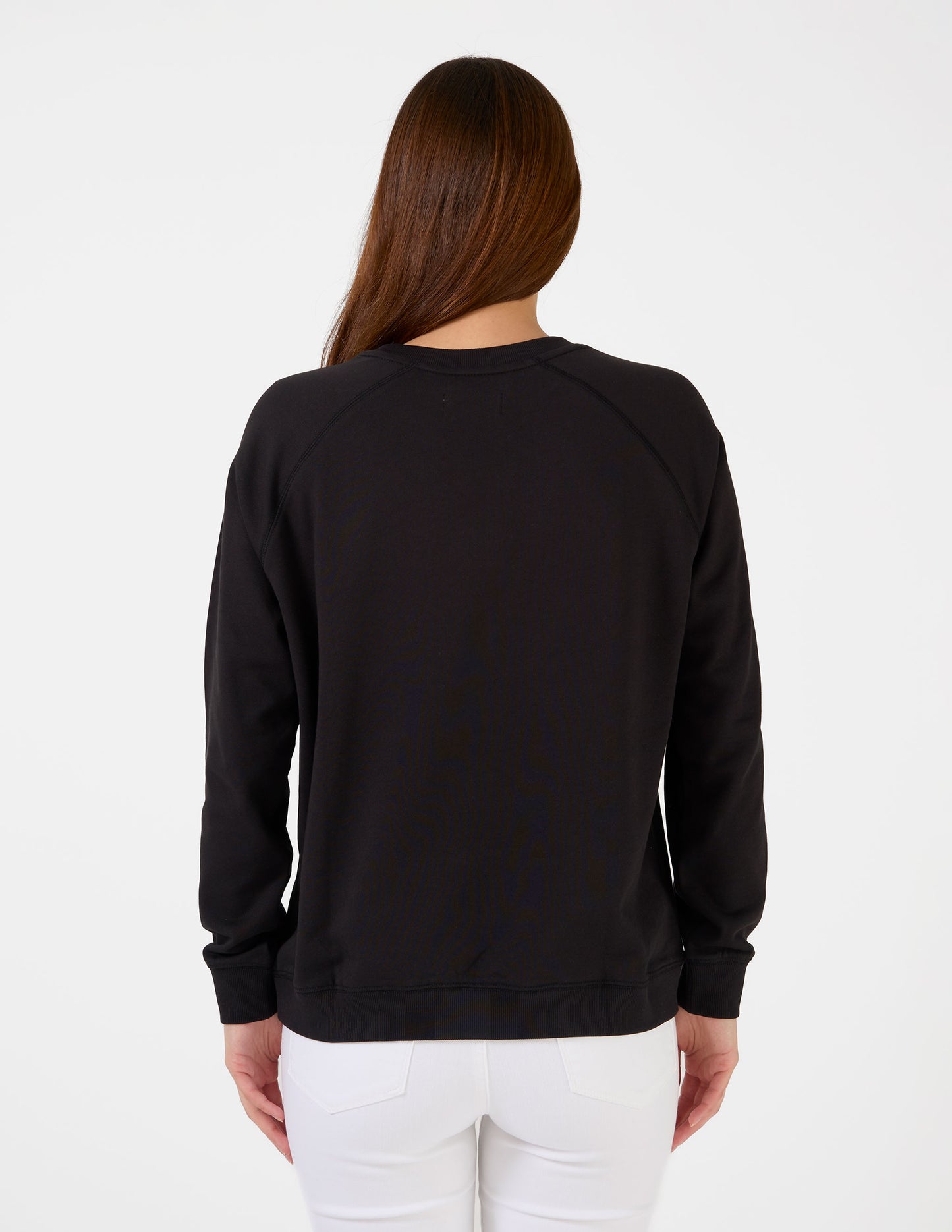 STELLA + GEMMA  LOGO CLASSIC SWEATER BLACK