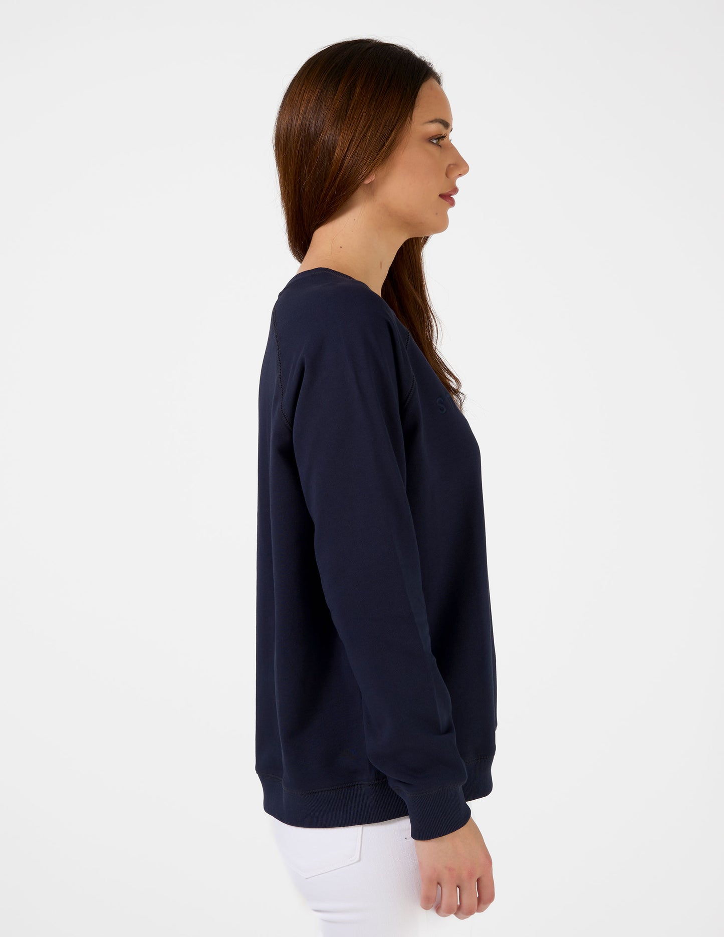 STELLA + GEMMA CLASSIC LOGO SWEATER NAVY