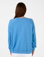STELLA + GEMMA CLASSIC LOGO SWEATER SKY