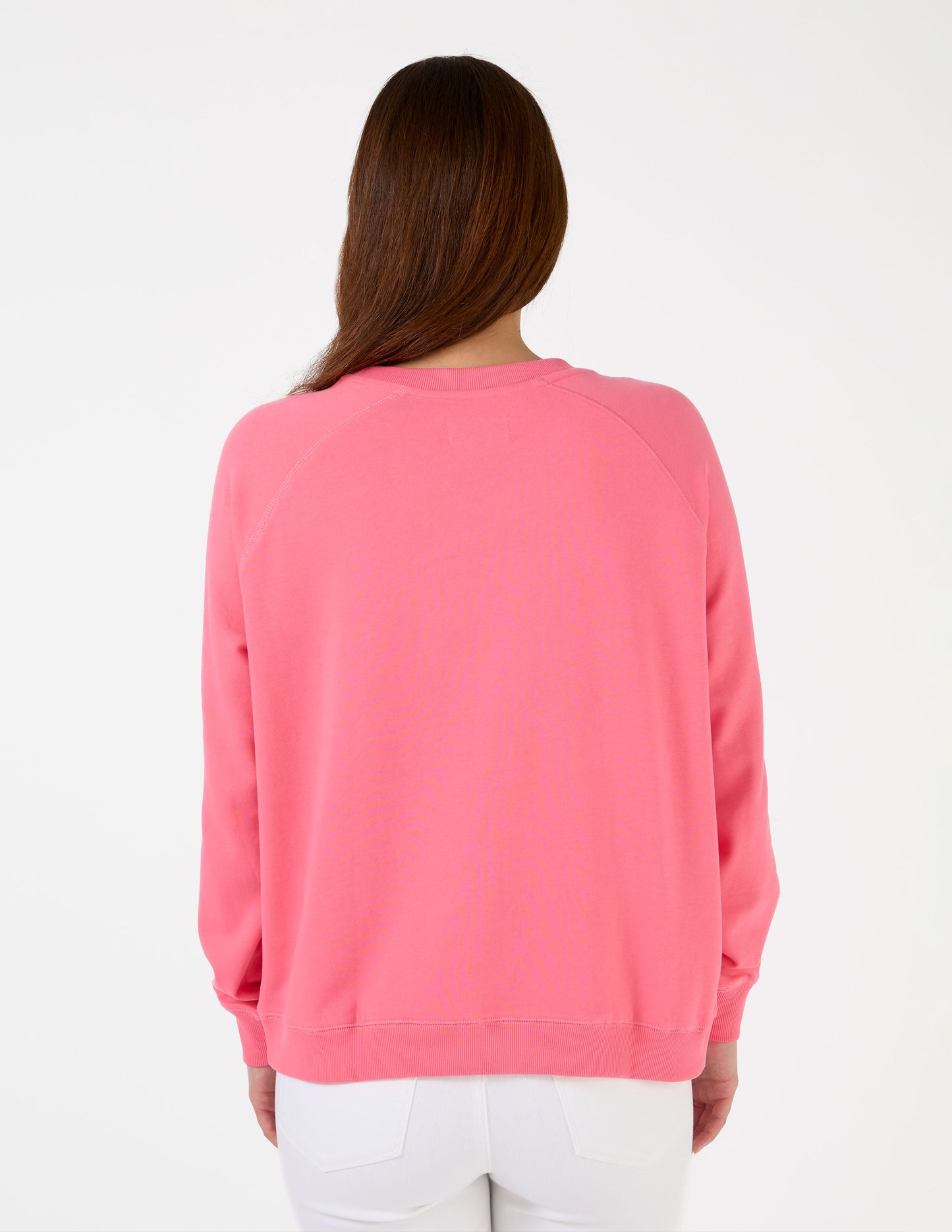 STELLA + GEMMA CLASSIC LOGO SWEATER WATERMELON