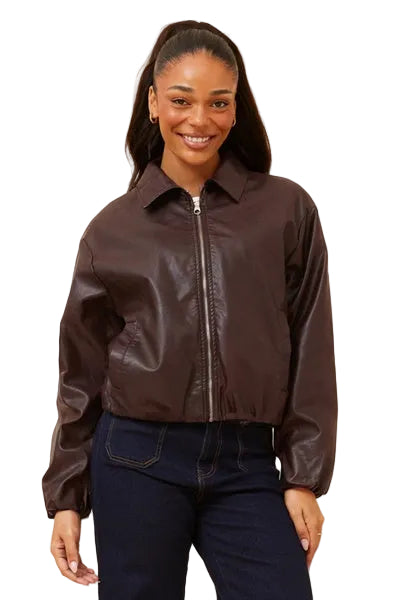 VEGAN LEATHER JACKET