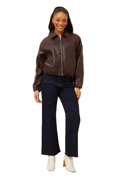 VEGAN LEATHER JACKET