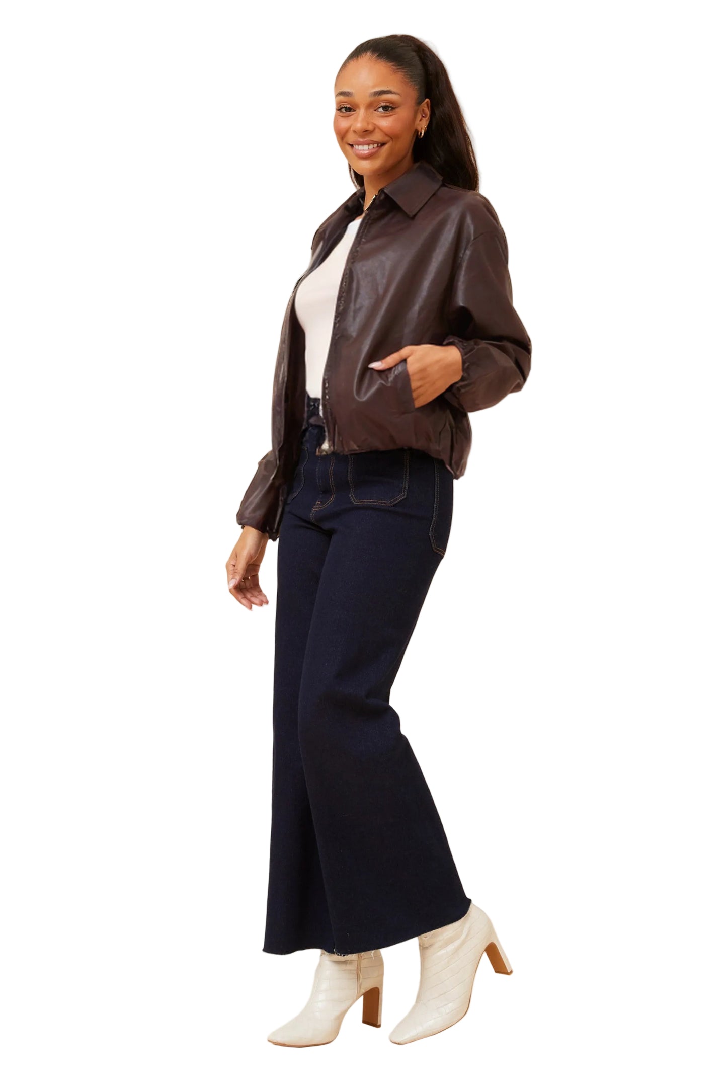 VEGAN LEATHER JACKET