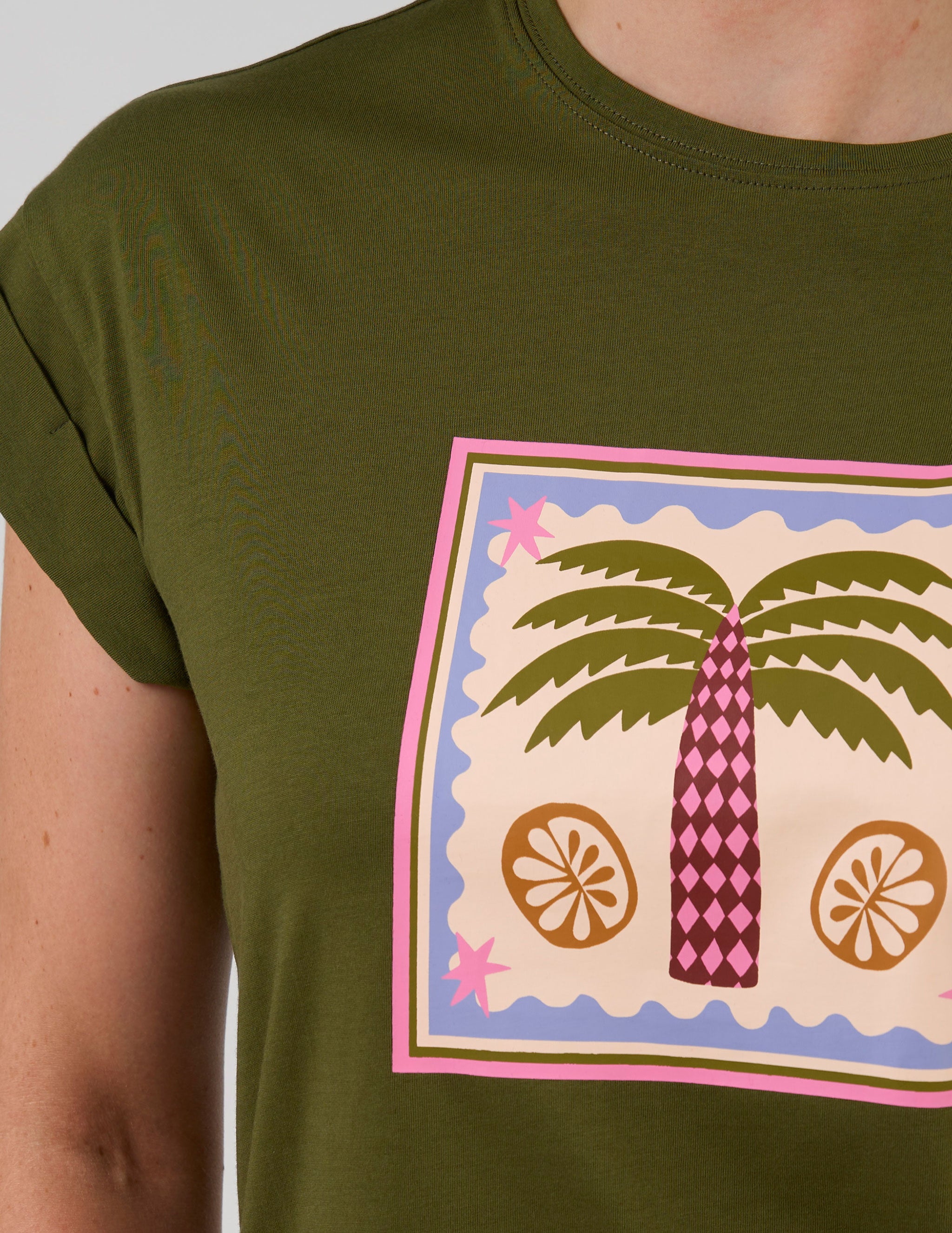 PALM CUFF TEE